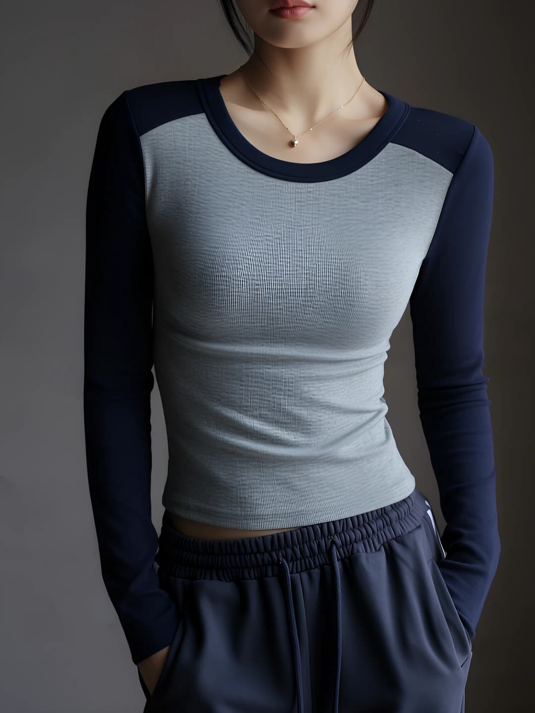 Navy grey