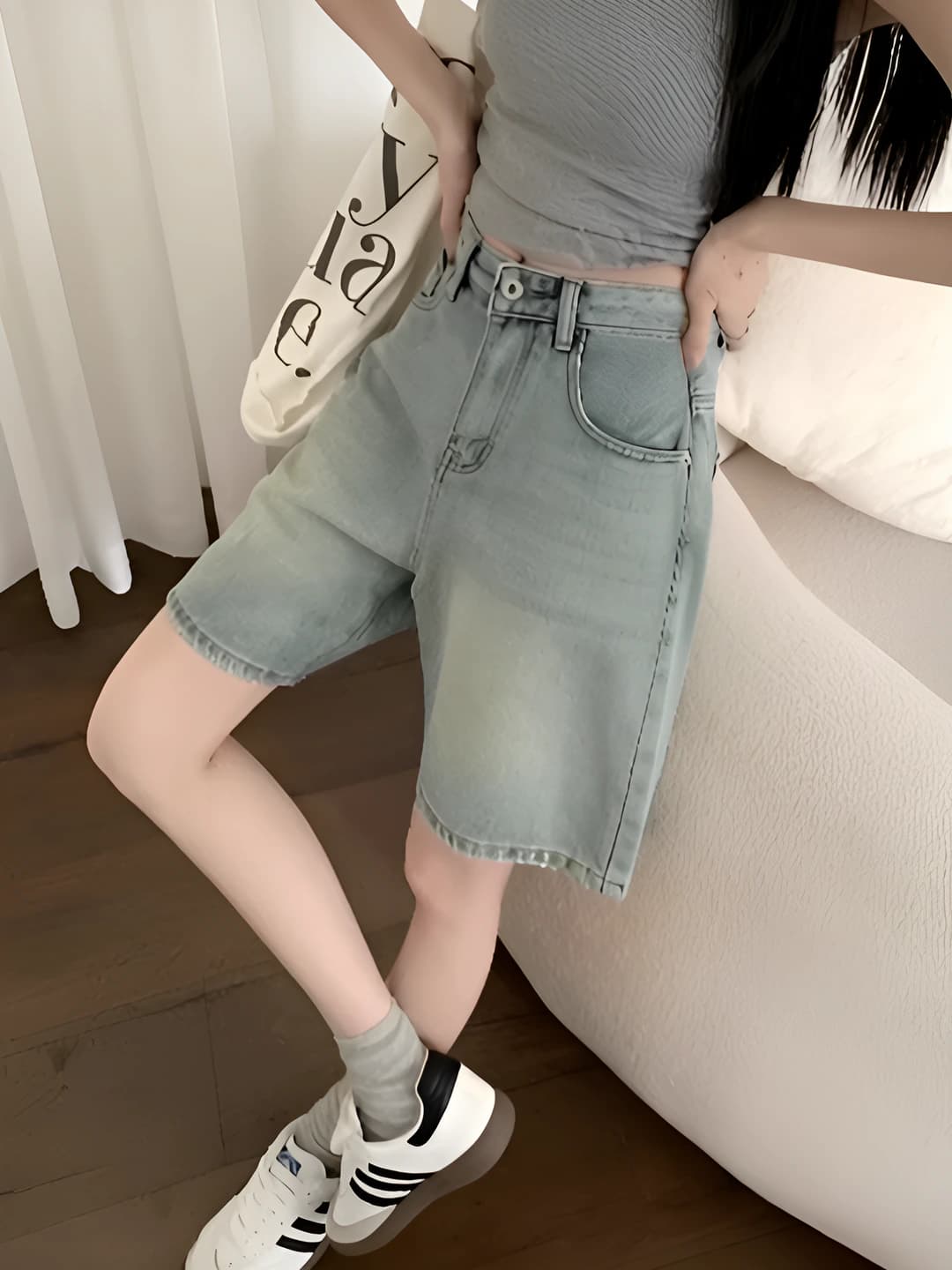 Light blue plaid