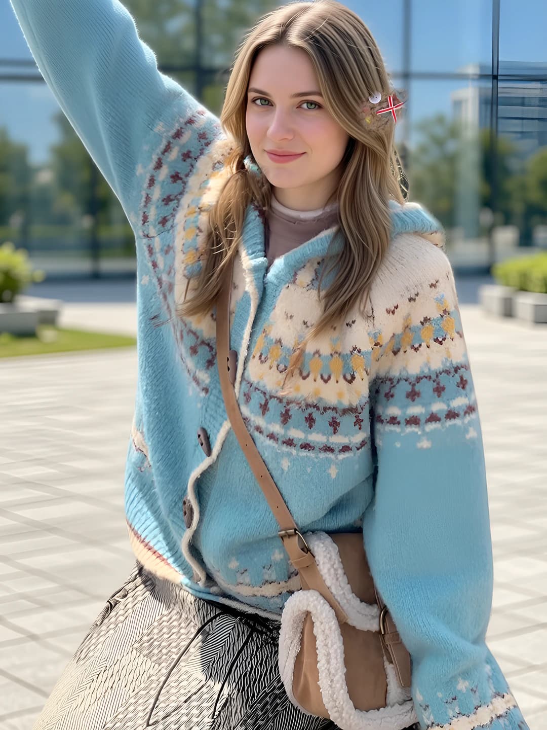 Синий