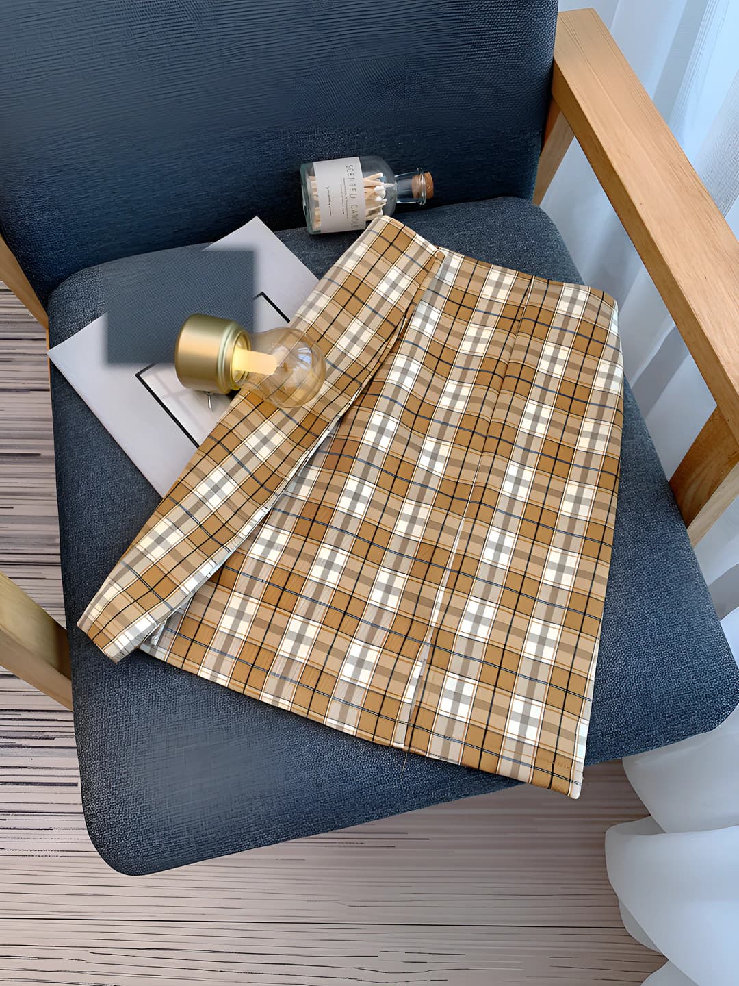 Coffee plaid