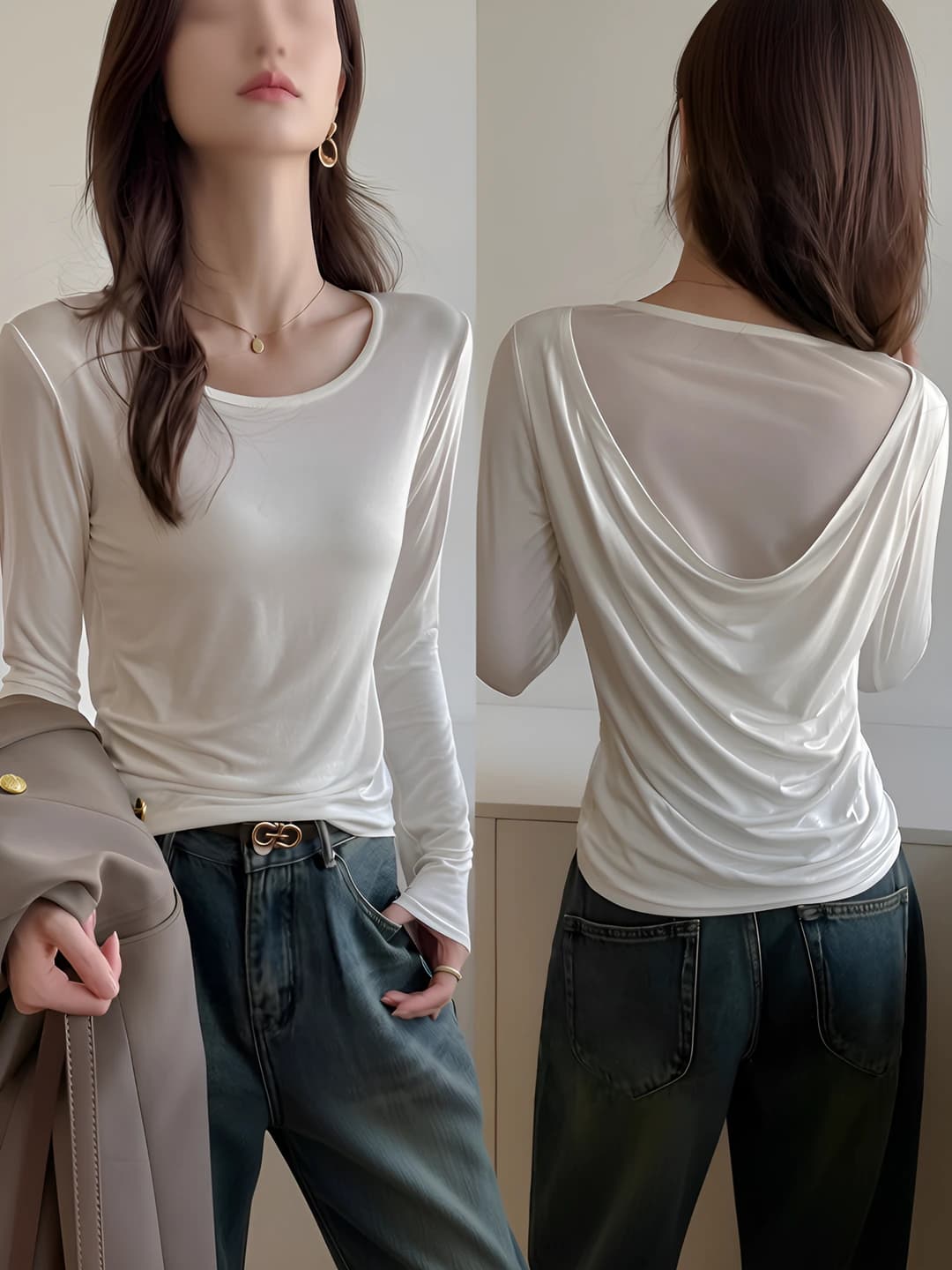 White T-shirt