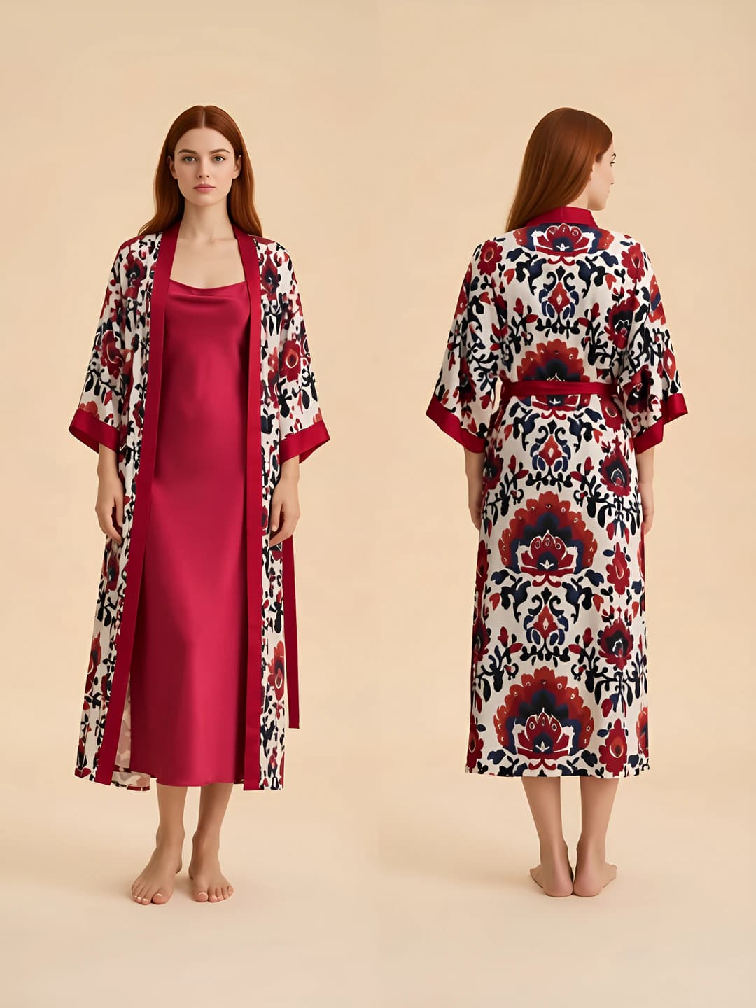 3976 Colorful brocade (set)
