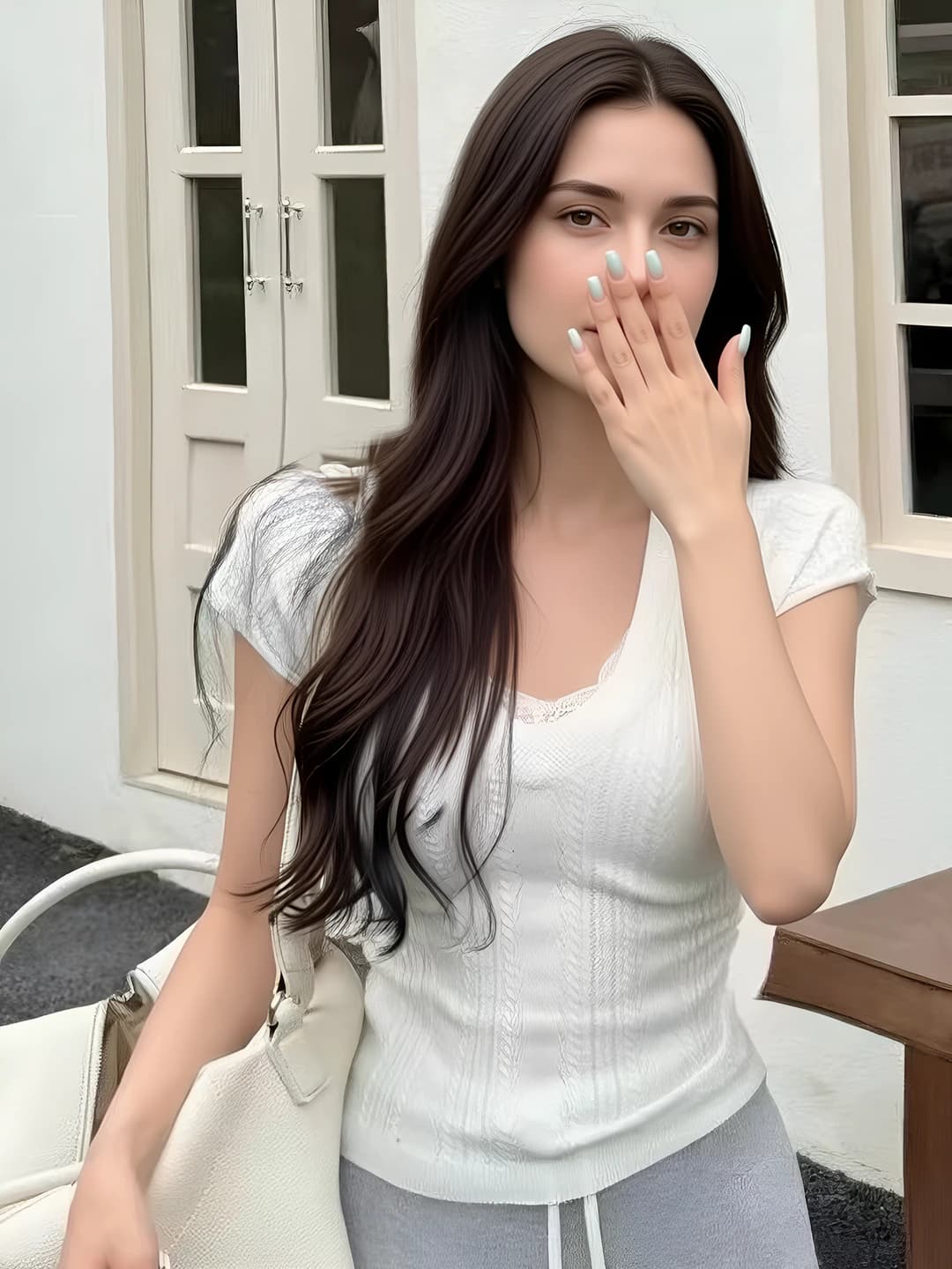 White T-shirt