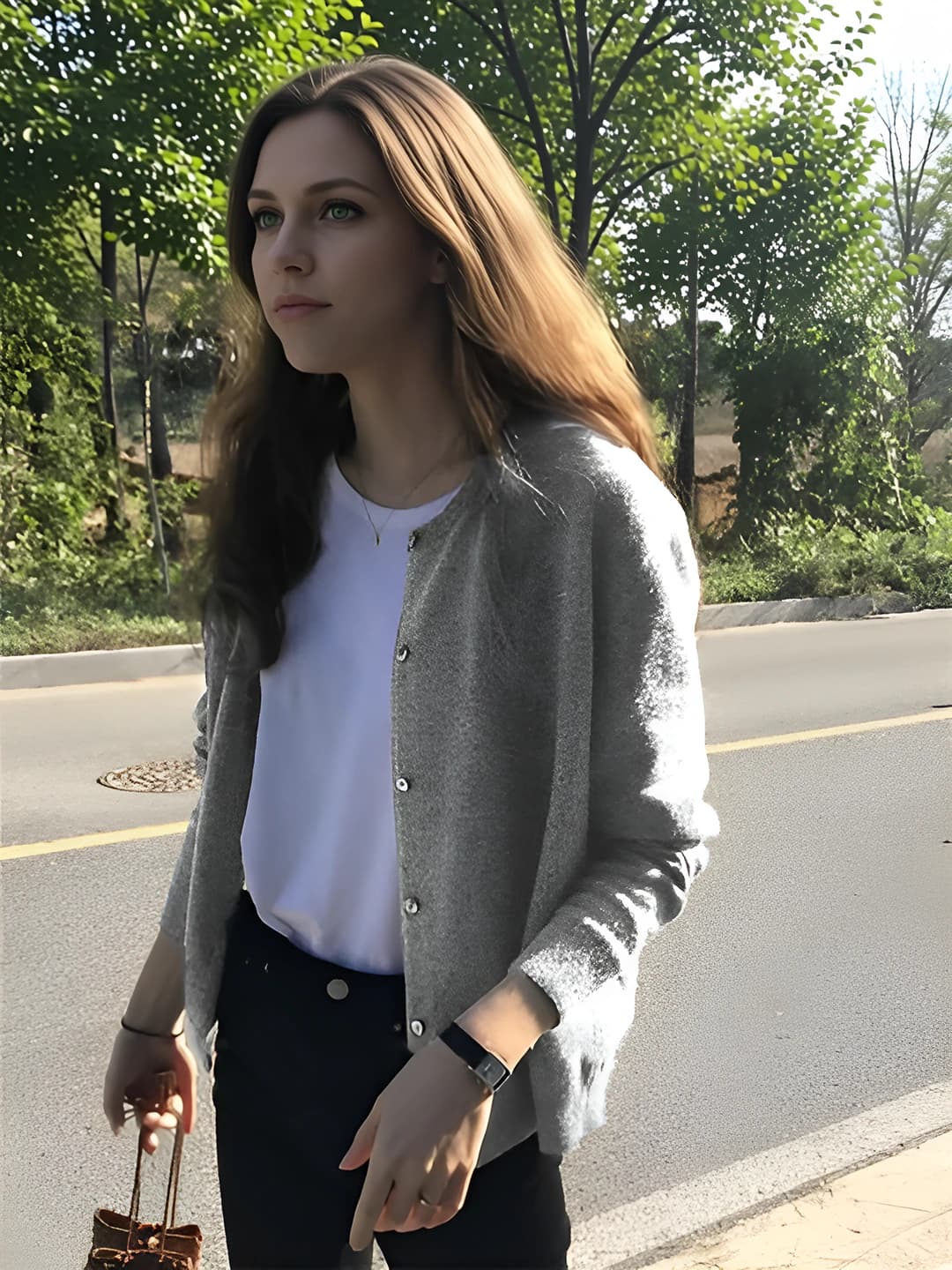 Светло-серый