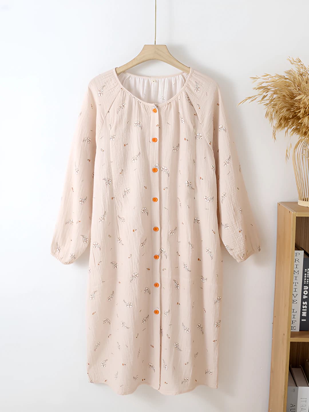 Ham floral - Pink nightgown