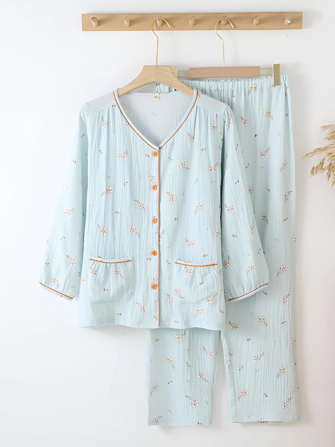 Ham floral - Blue