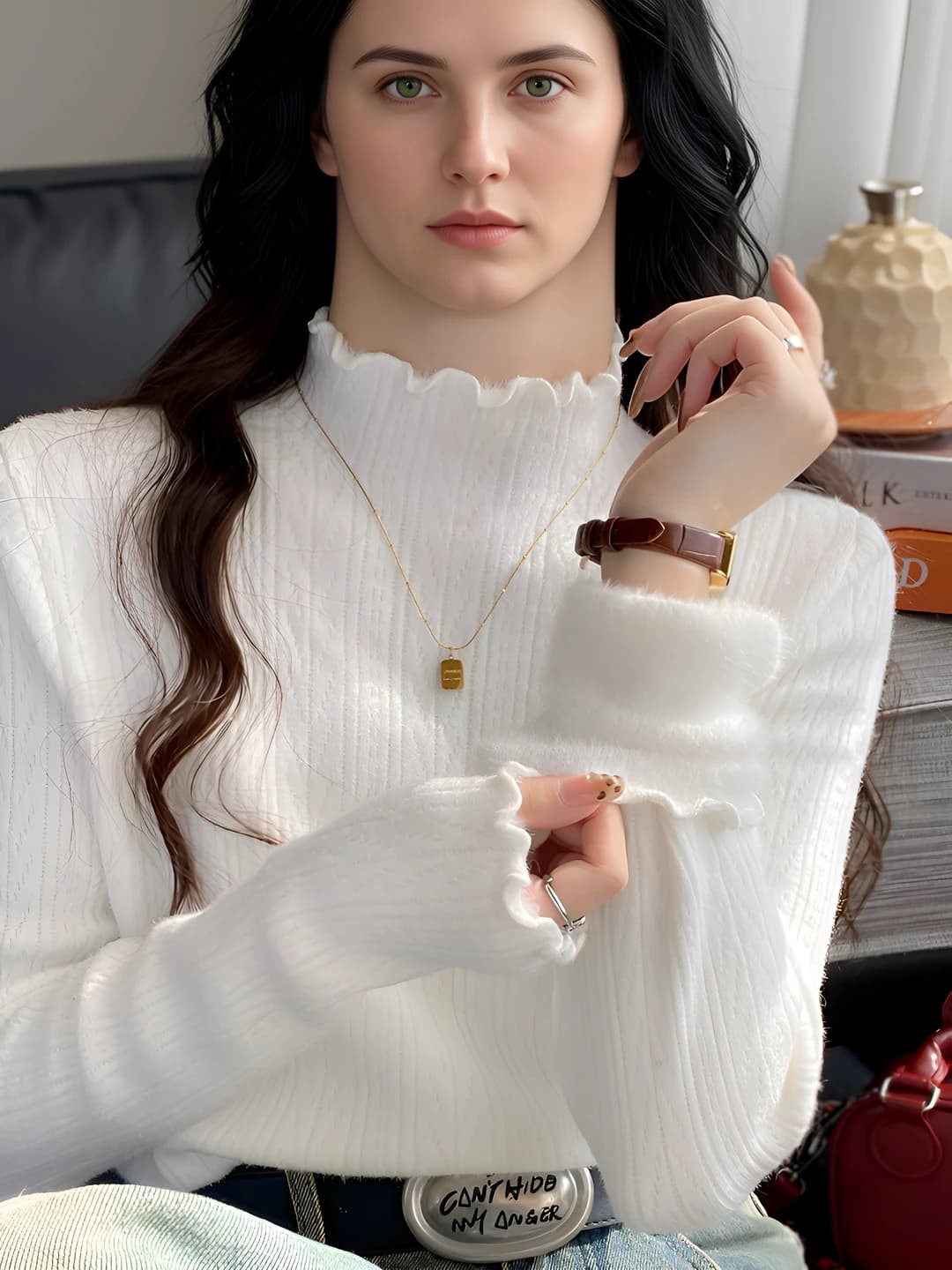 White [Fleece Lined]
