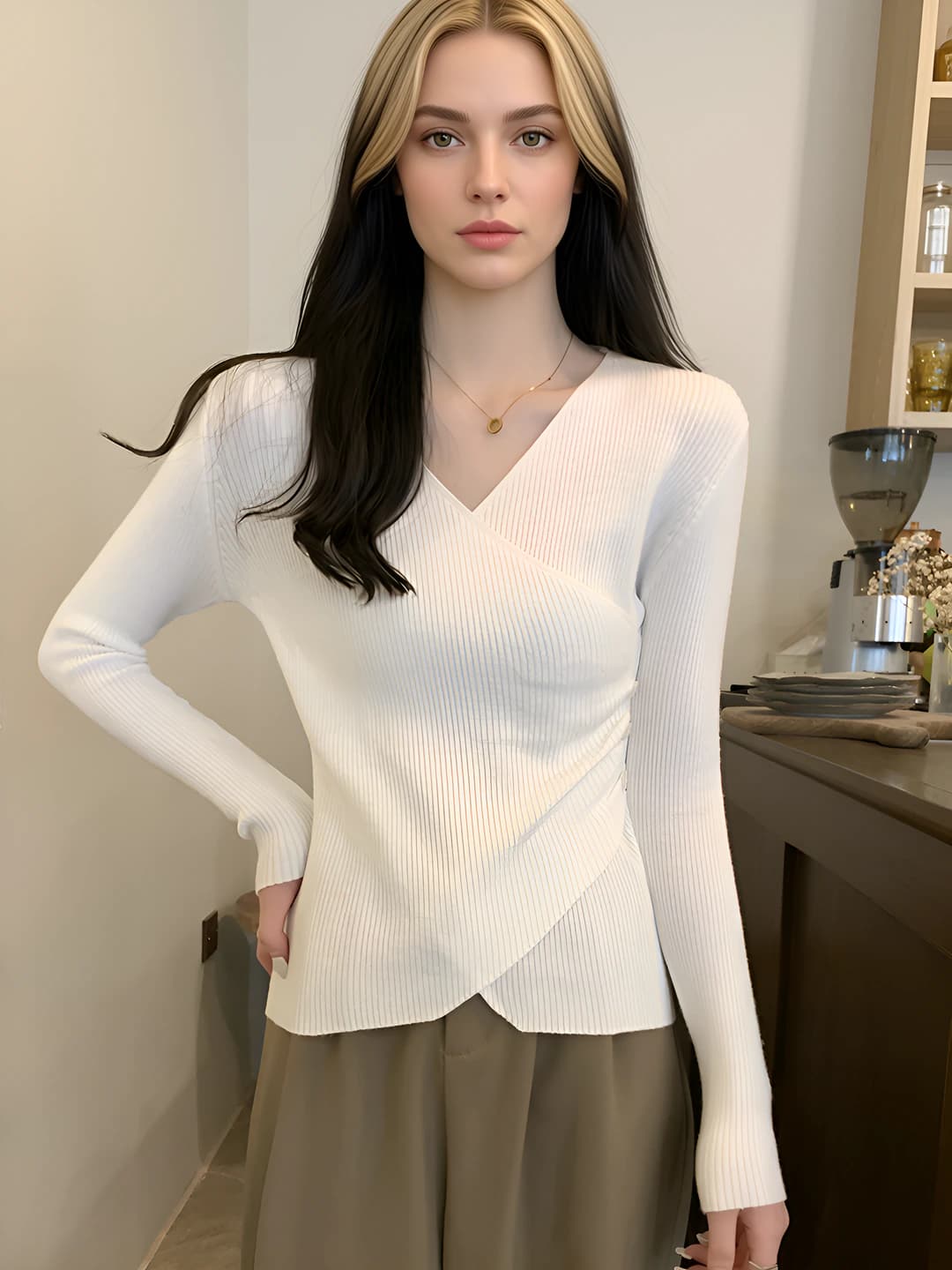 White