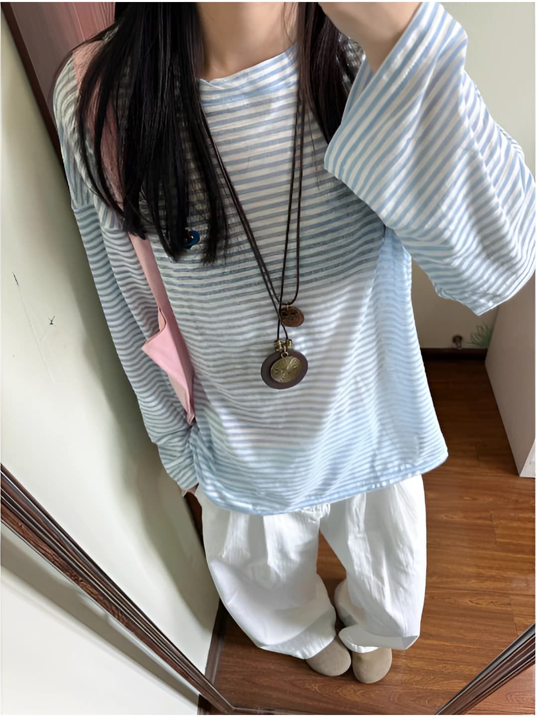 Blue striped