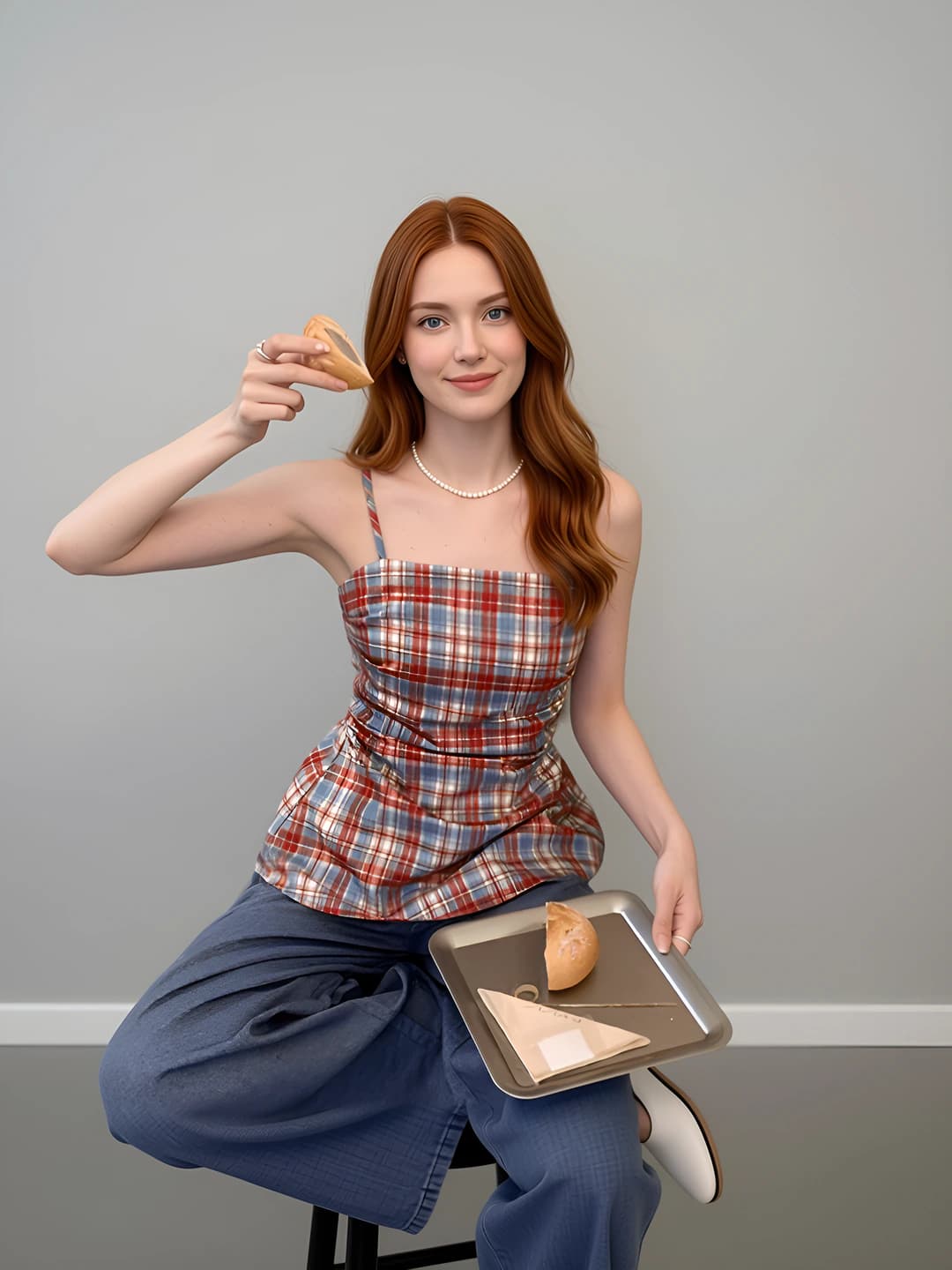 Red plaid