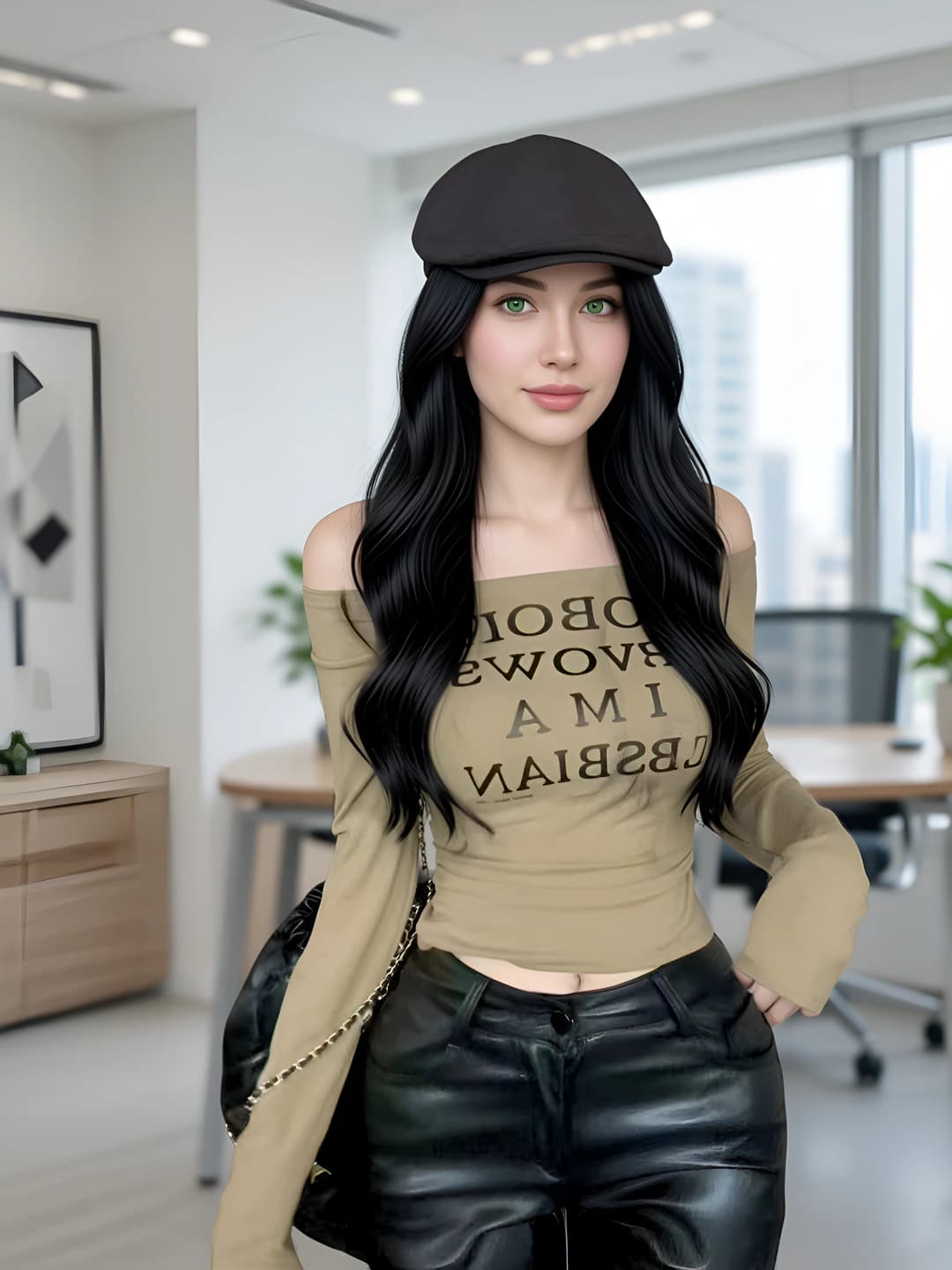 Khaki skin