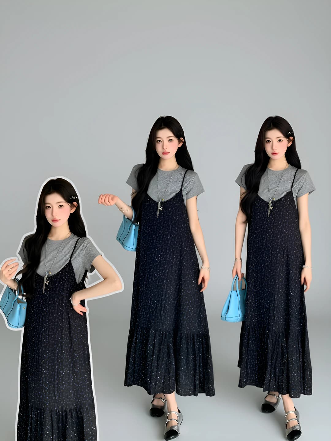 Kulrang T-shirt