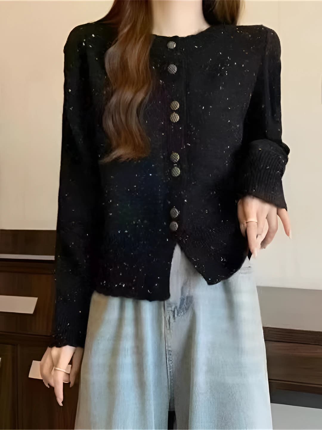 Black {round buttons}