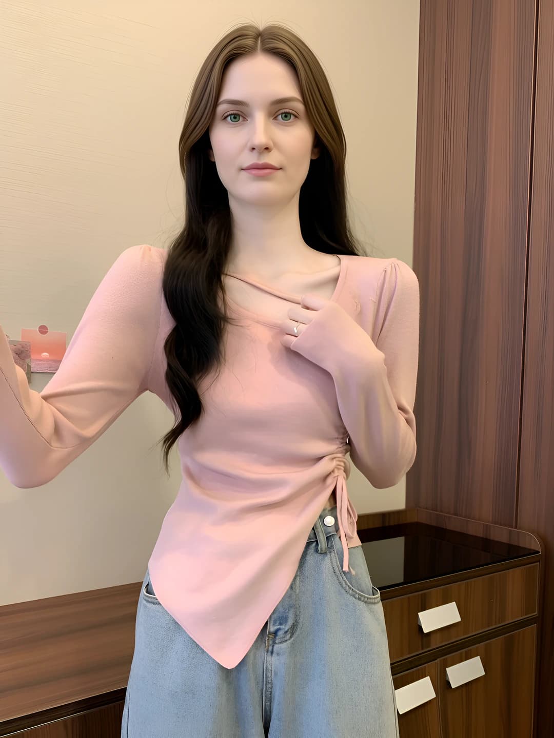 Розовый