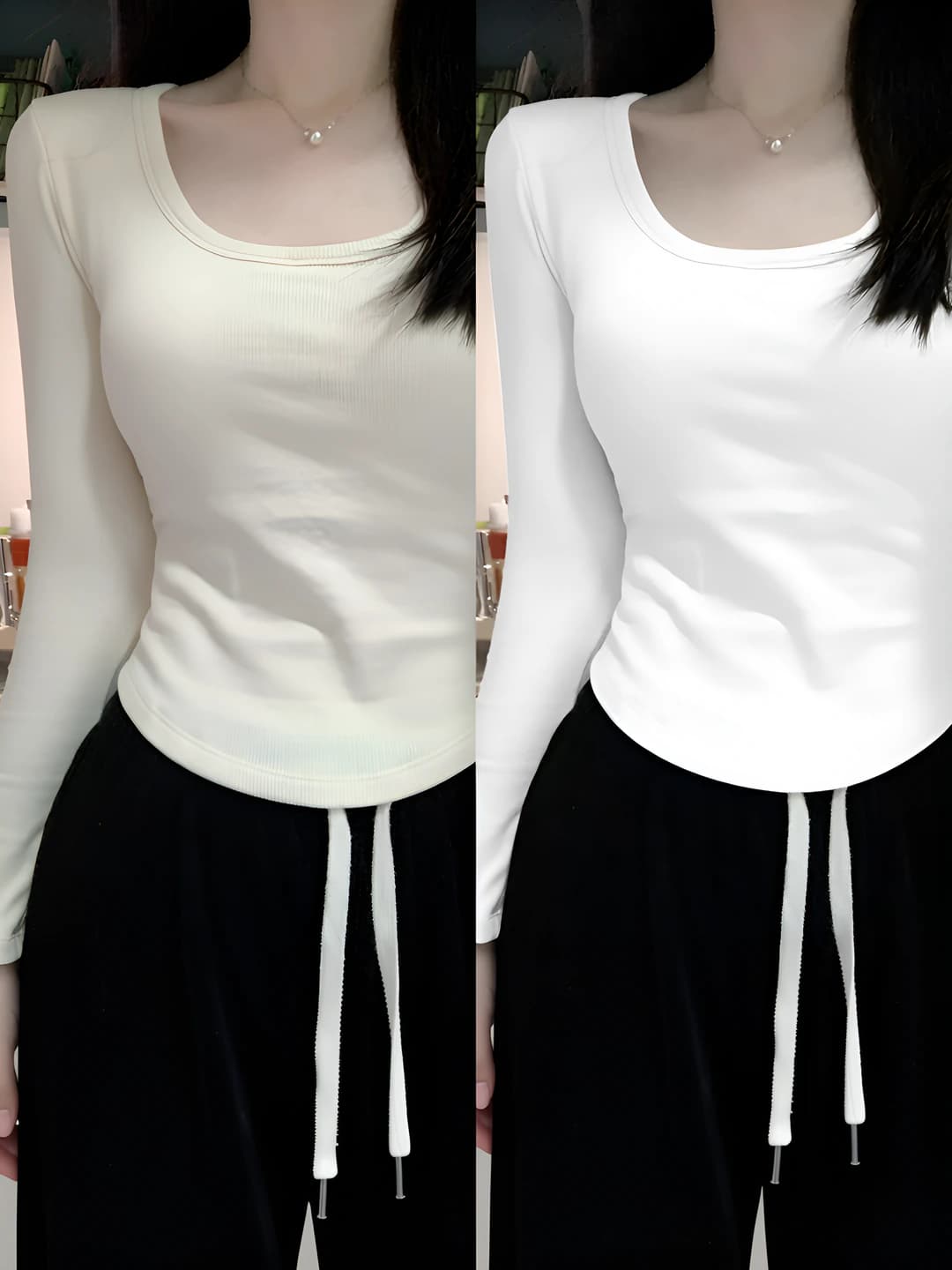 2-pack: Apricot + White 168#