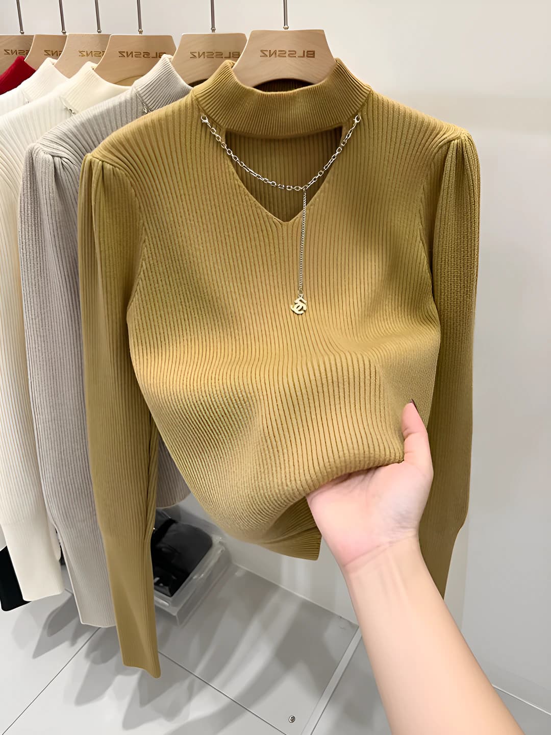 Fleece mustard green