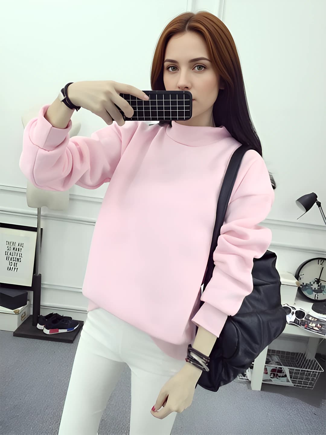 0.5" thin strap, pink, 1 pc
