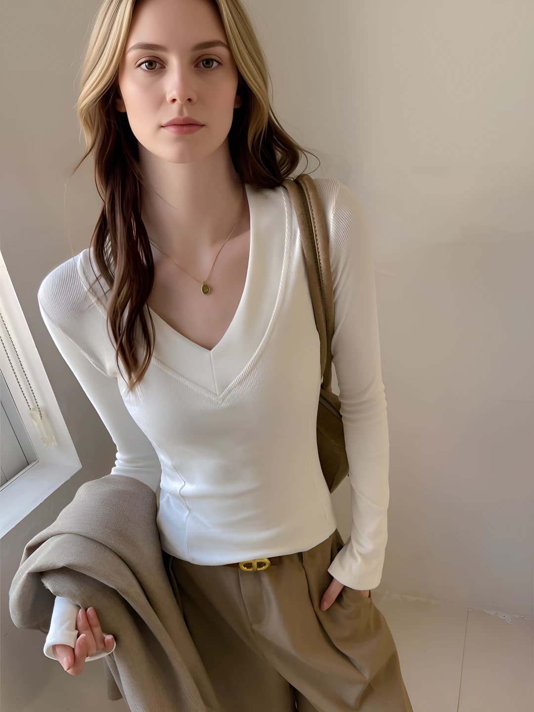 White T-shirt