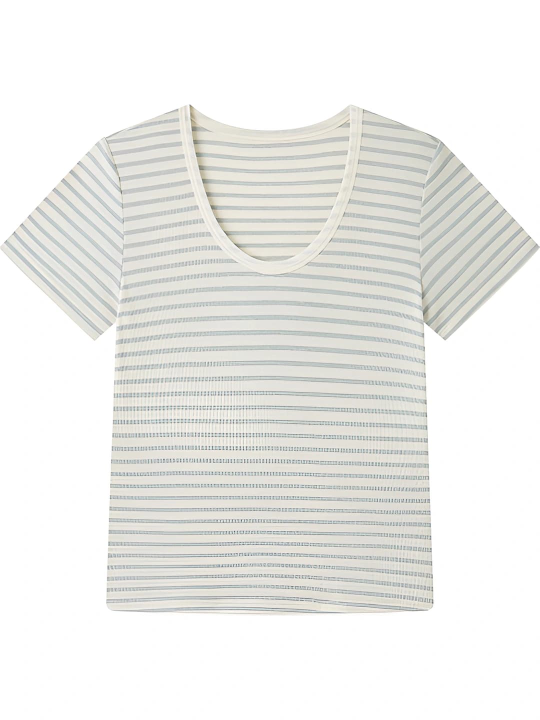 Warm blue striped
