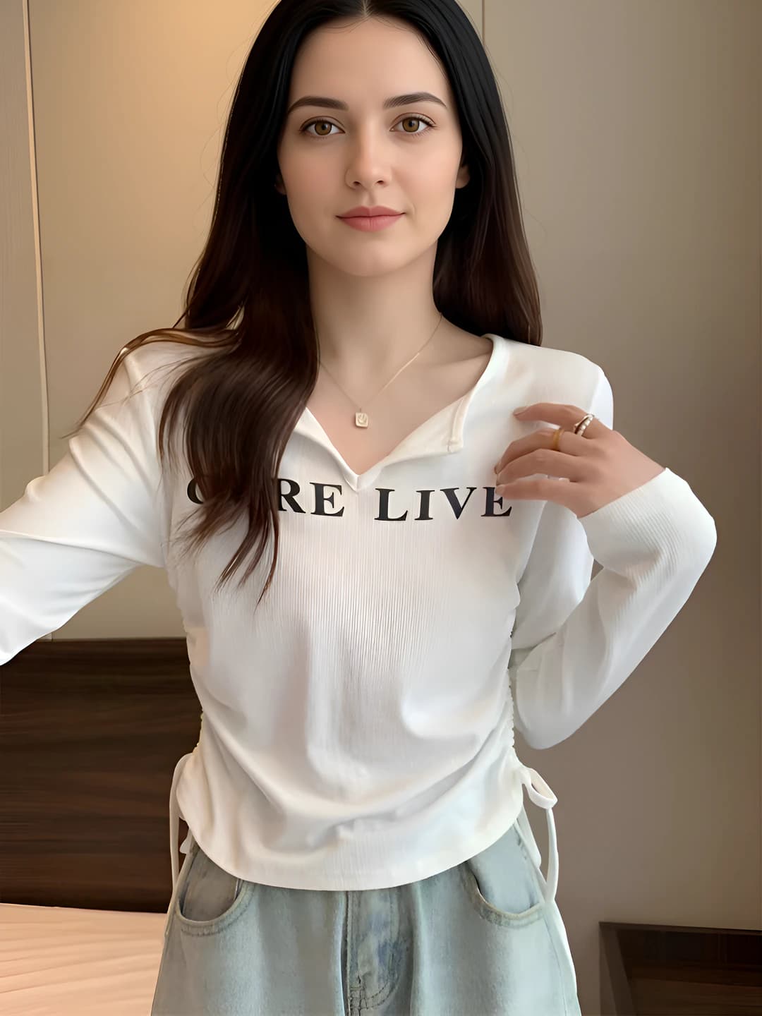 White T-shirt