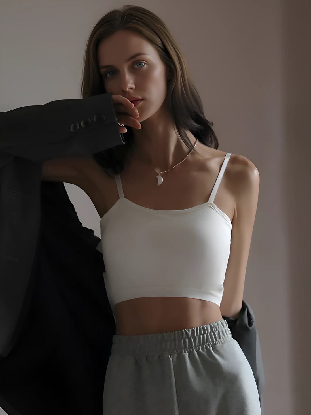 Short white