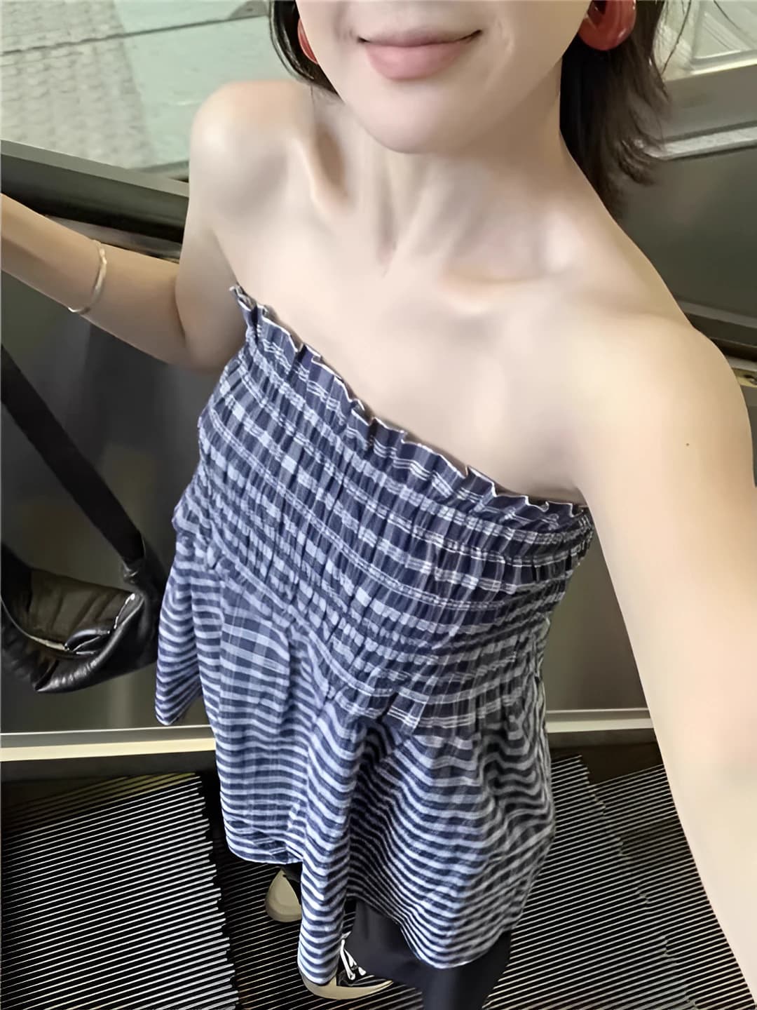 Blue plaid