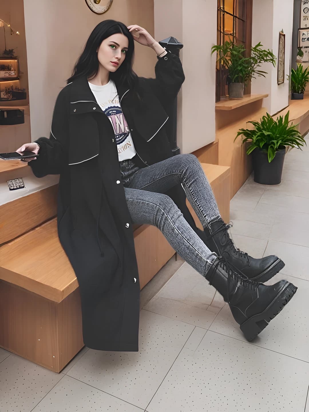 Black fleece-lined option