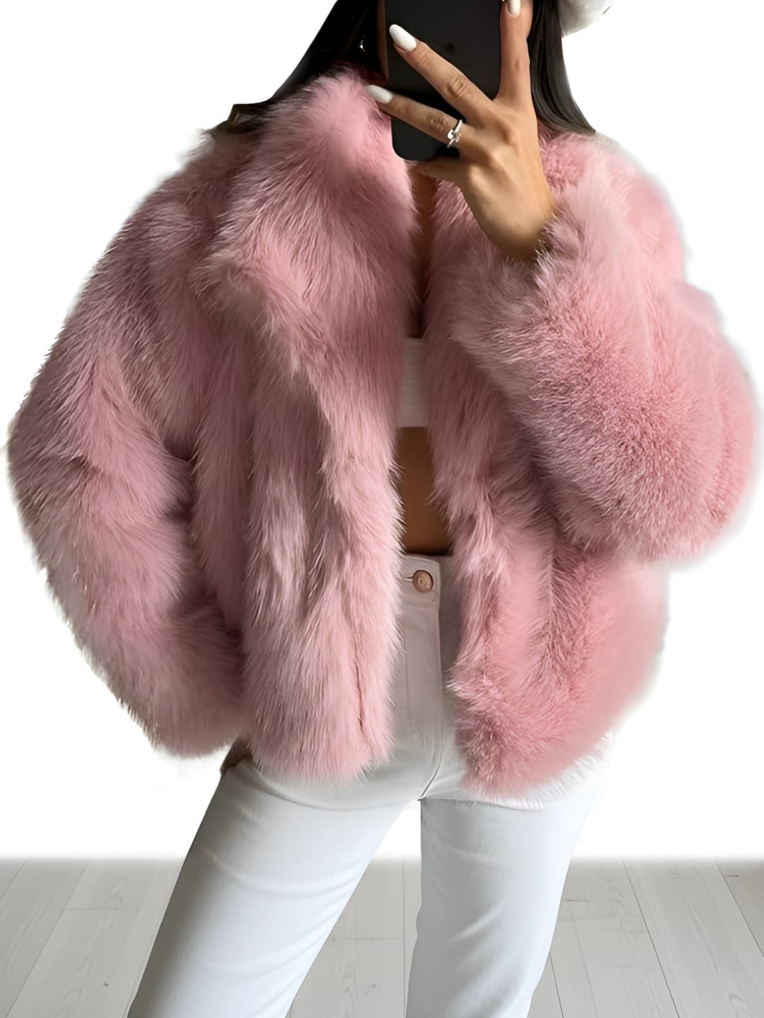 Pink, sailor collar