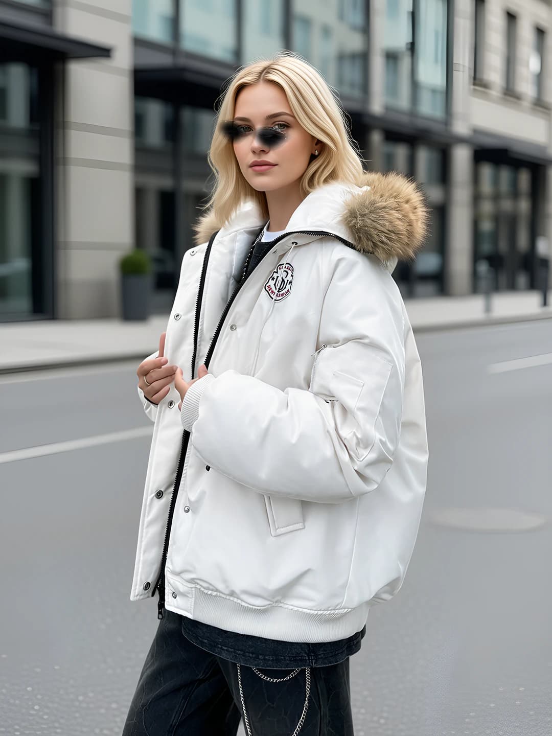 White