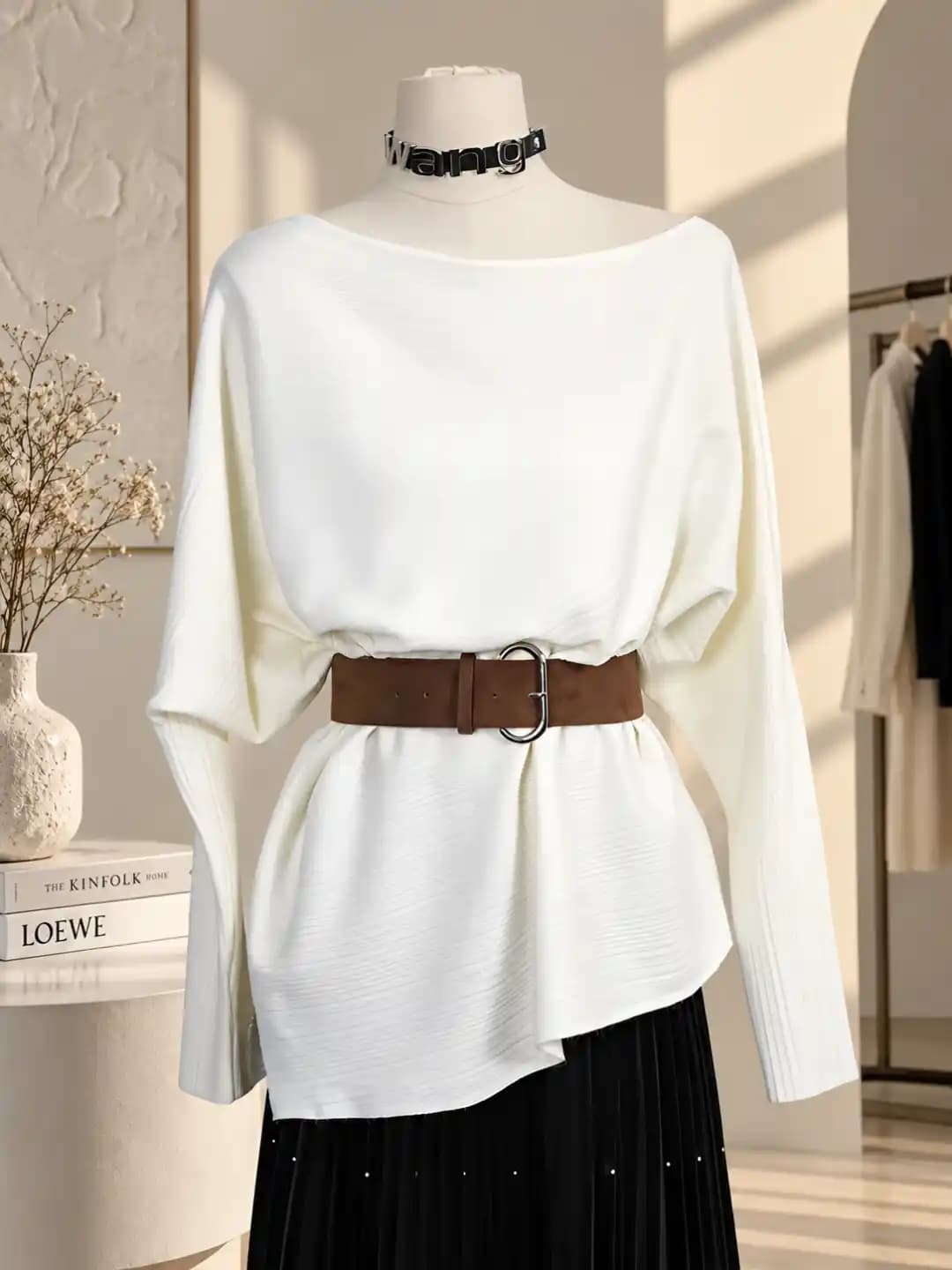 Apricot, no belt