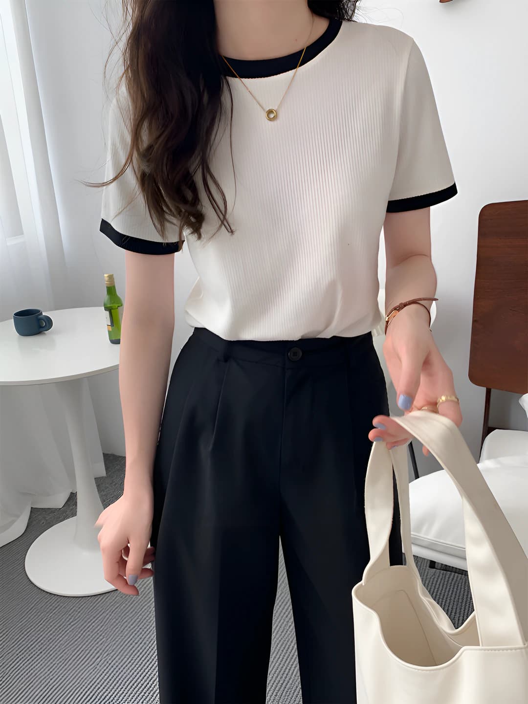 White T-shirt
