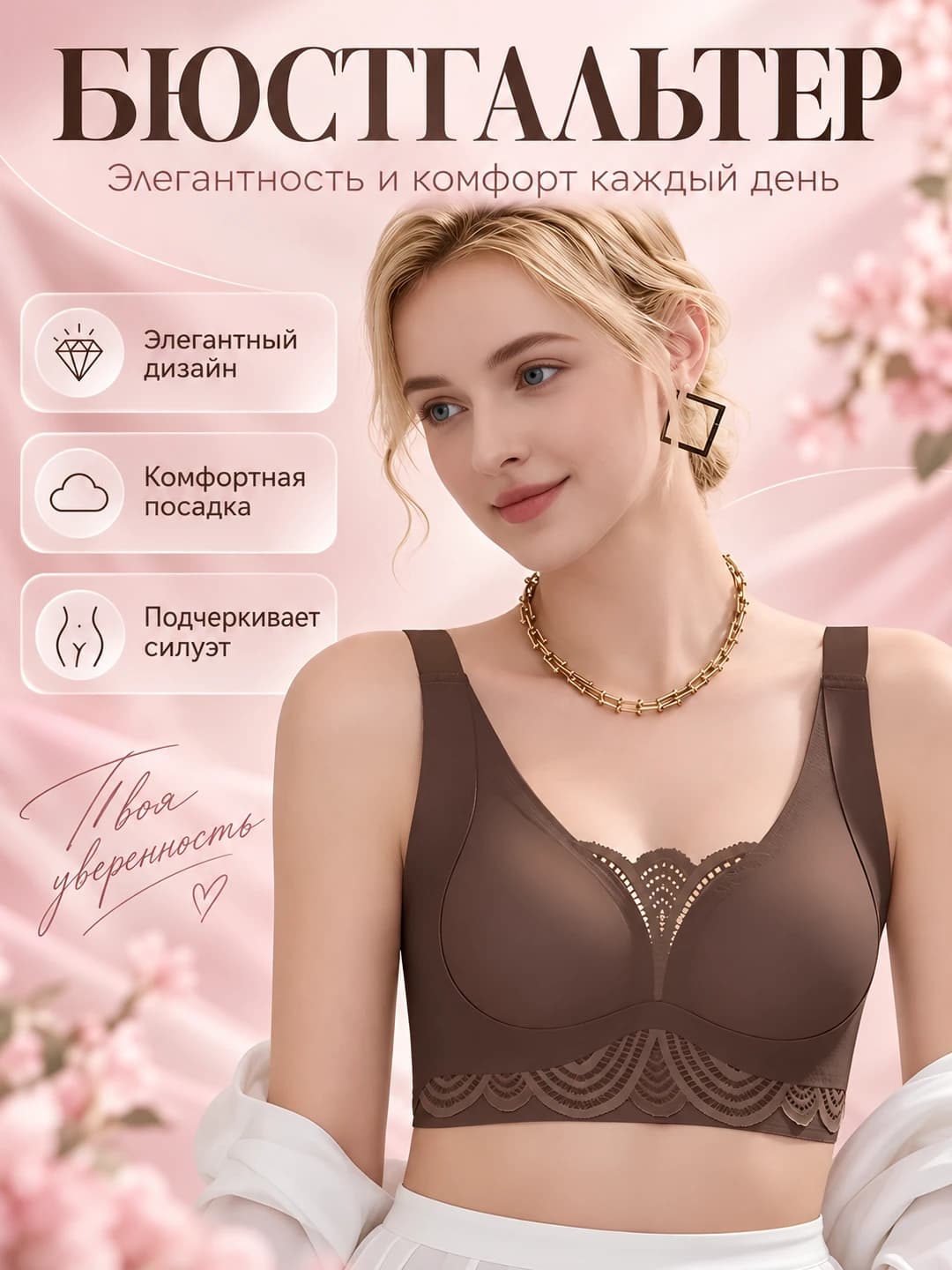 Женский тонкий кружевной бюстгальтер, визуально уменьшает большой бюст, собирает боковой жир, предотвращает провисание, без косточек, пуш-ап, дышащий, летний