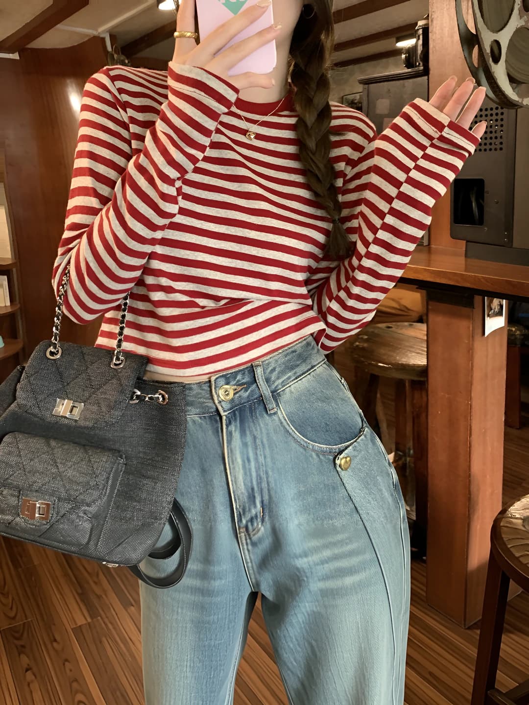 Red stripes