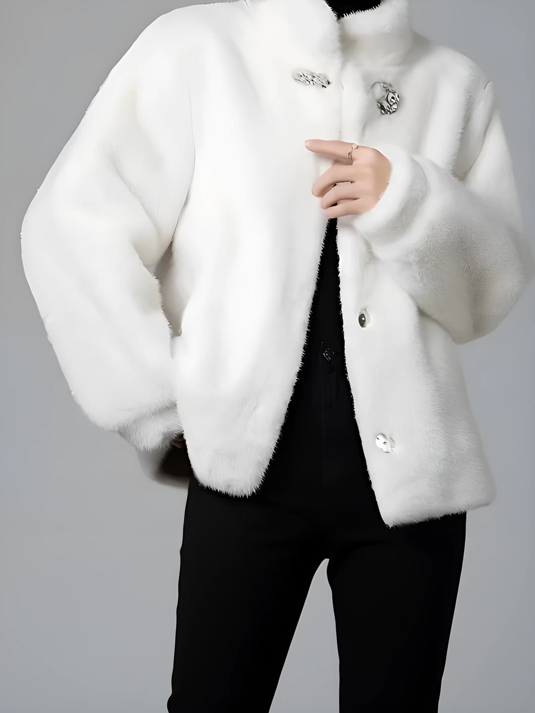 Milk white (double-sided)