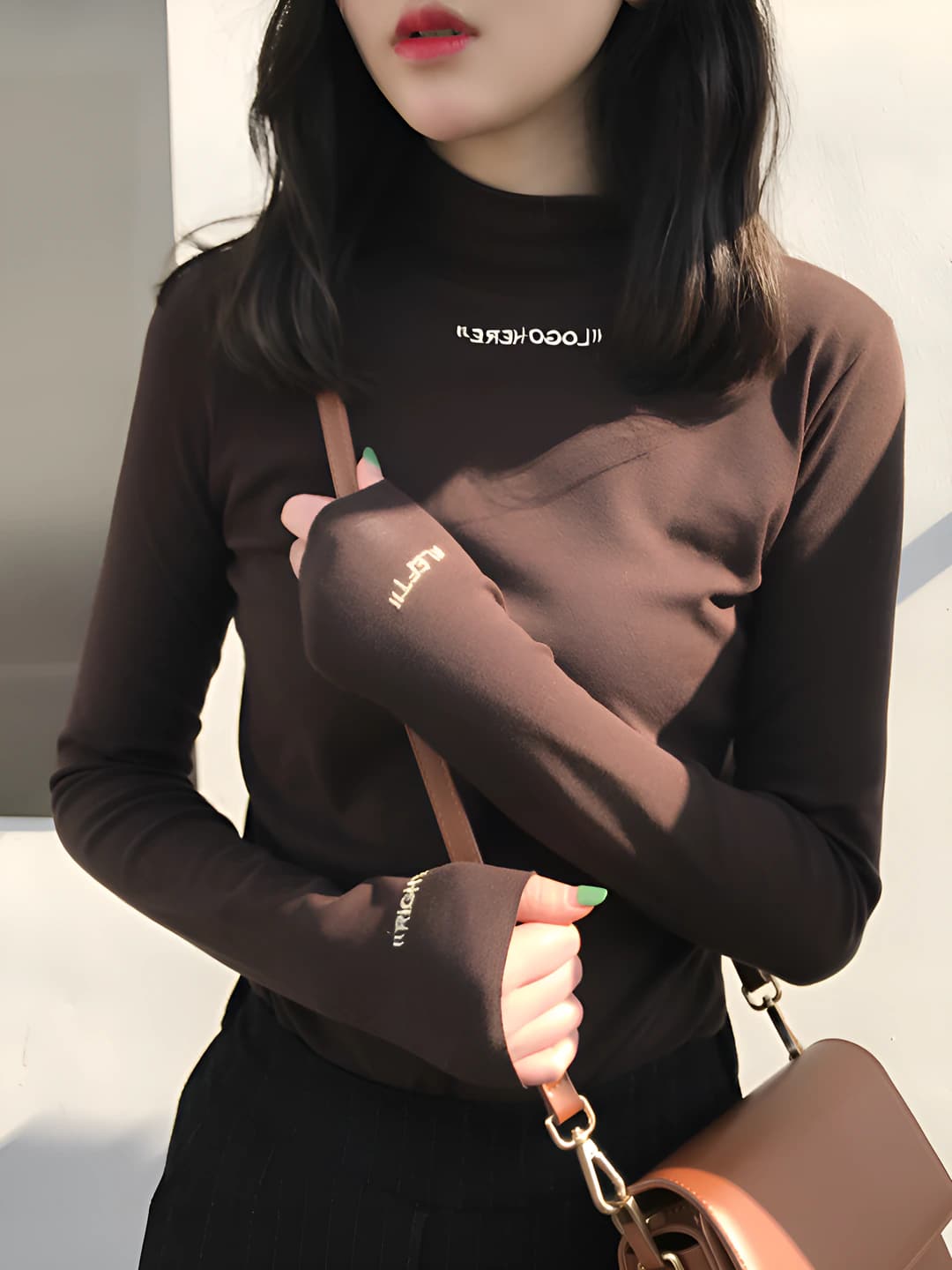 Кофейный, с начёсом