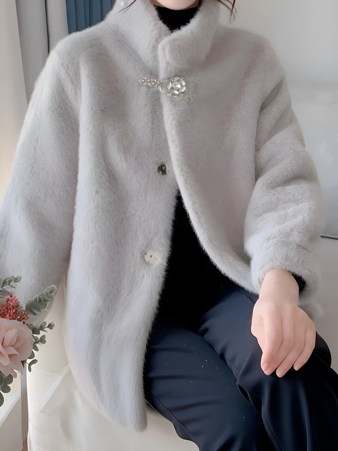 Silver grey