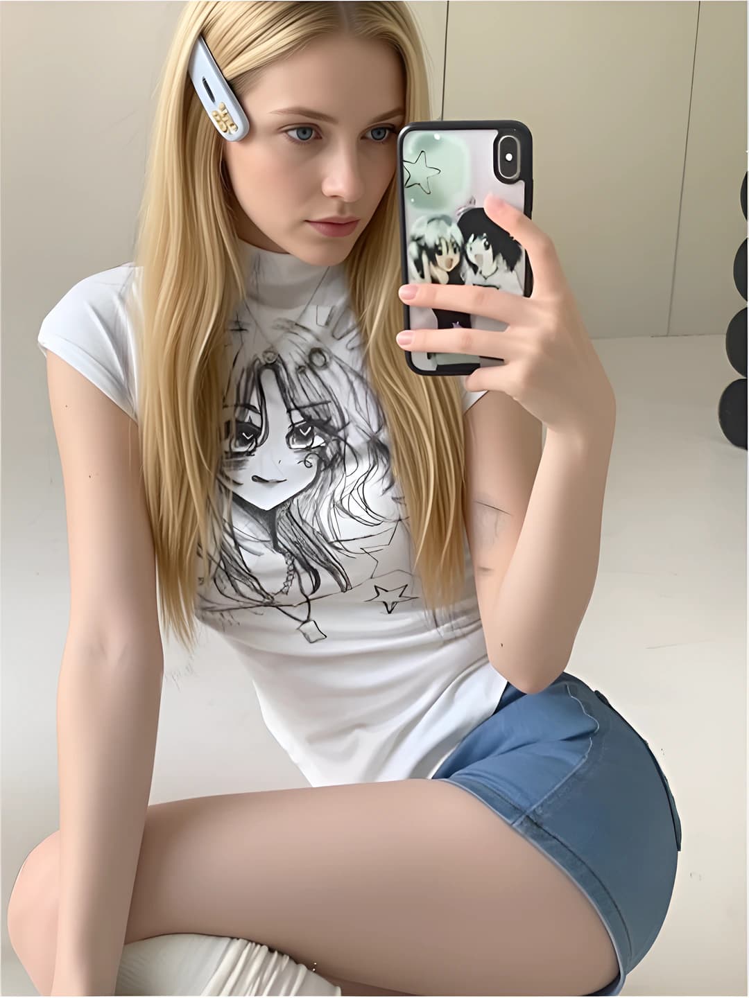 Белая футболка