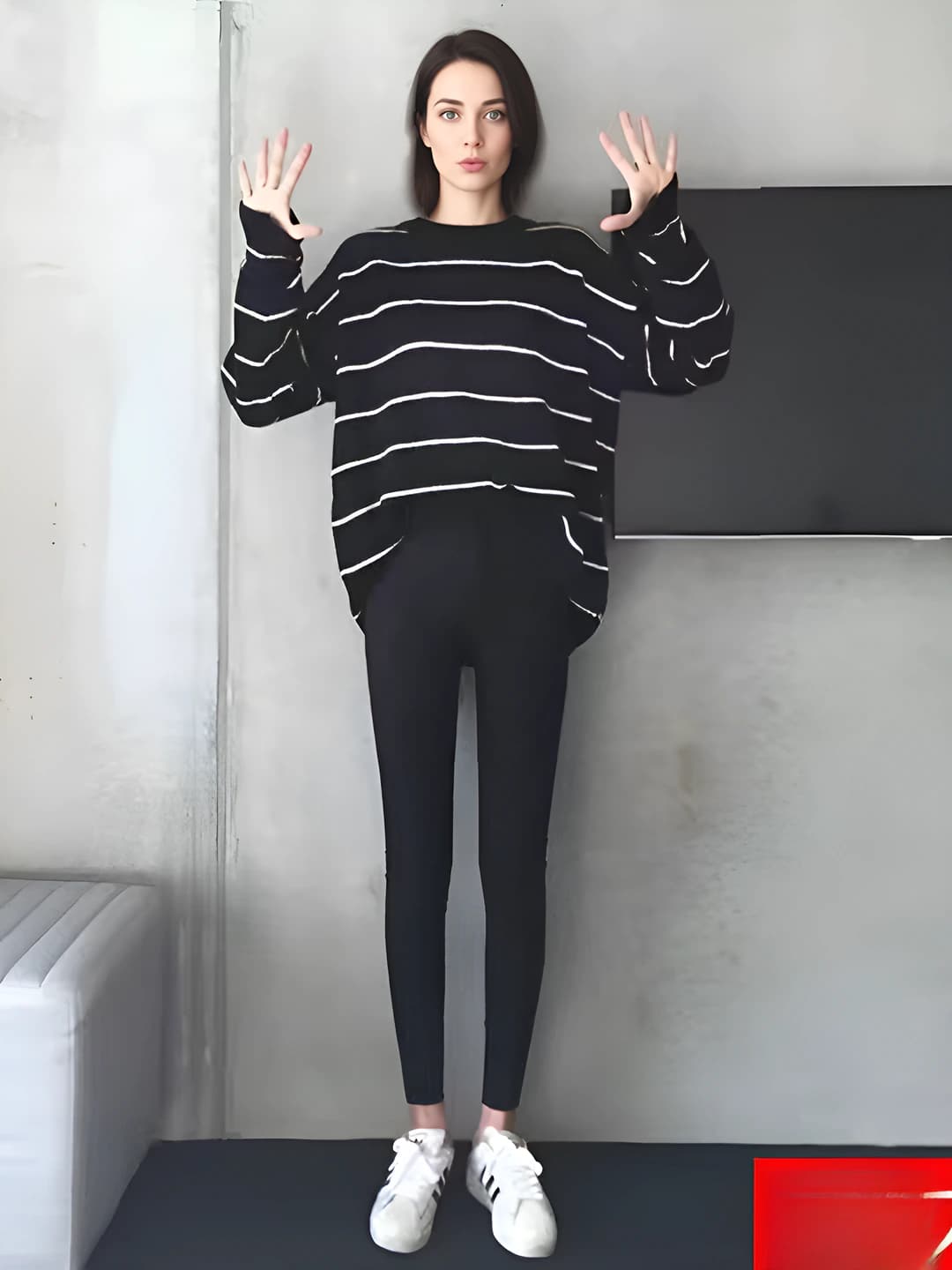 Black, 9/10 length