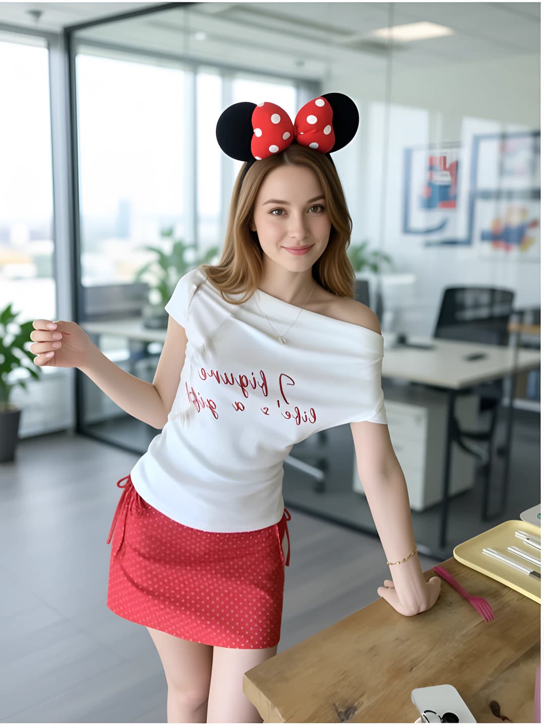 Белая футболка