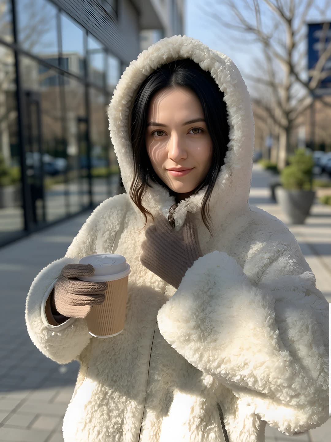 Молочный, с утеплением