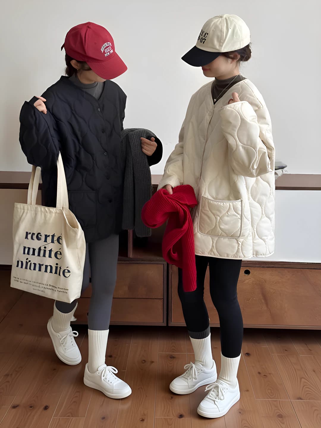Women's padded cotton winter jacket 2026 autumn-winter, cropped, thin, crew neck, loose fit, solid colour, zip, plus size