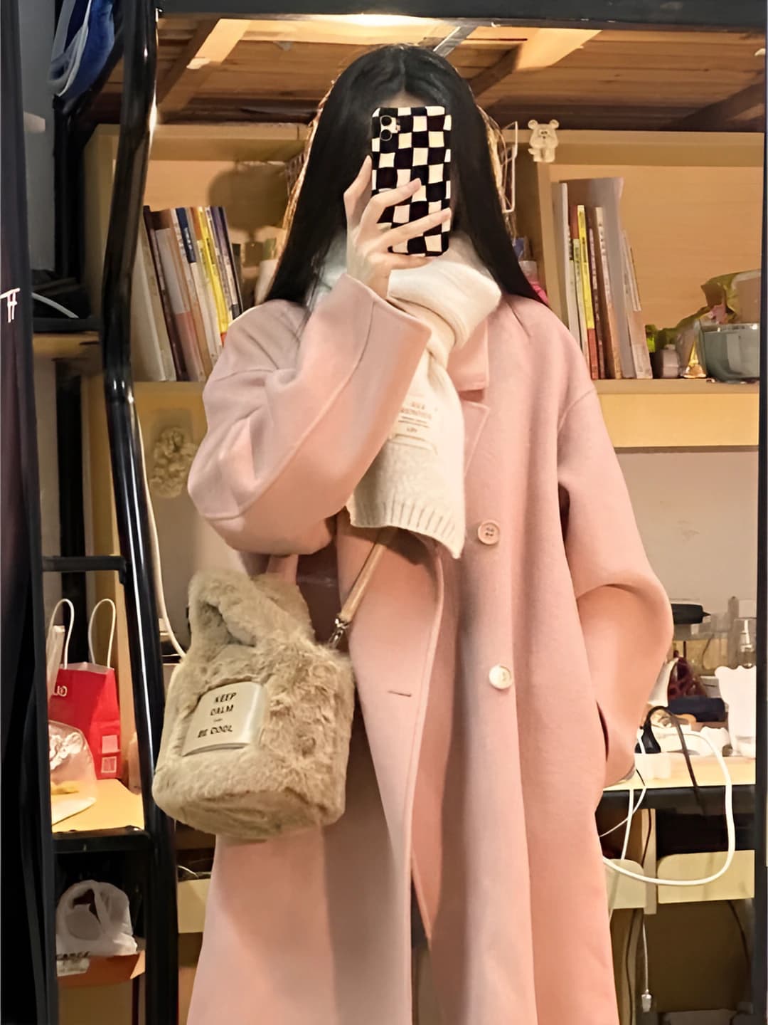 0.5" thin strap, pink, 1 pc