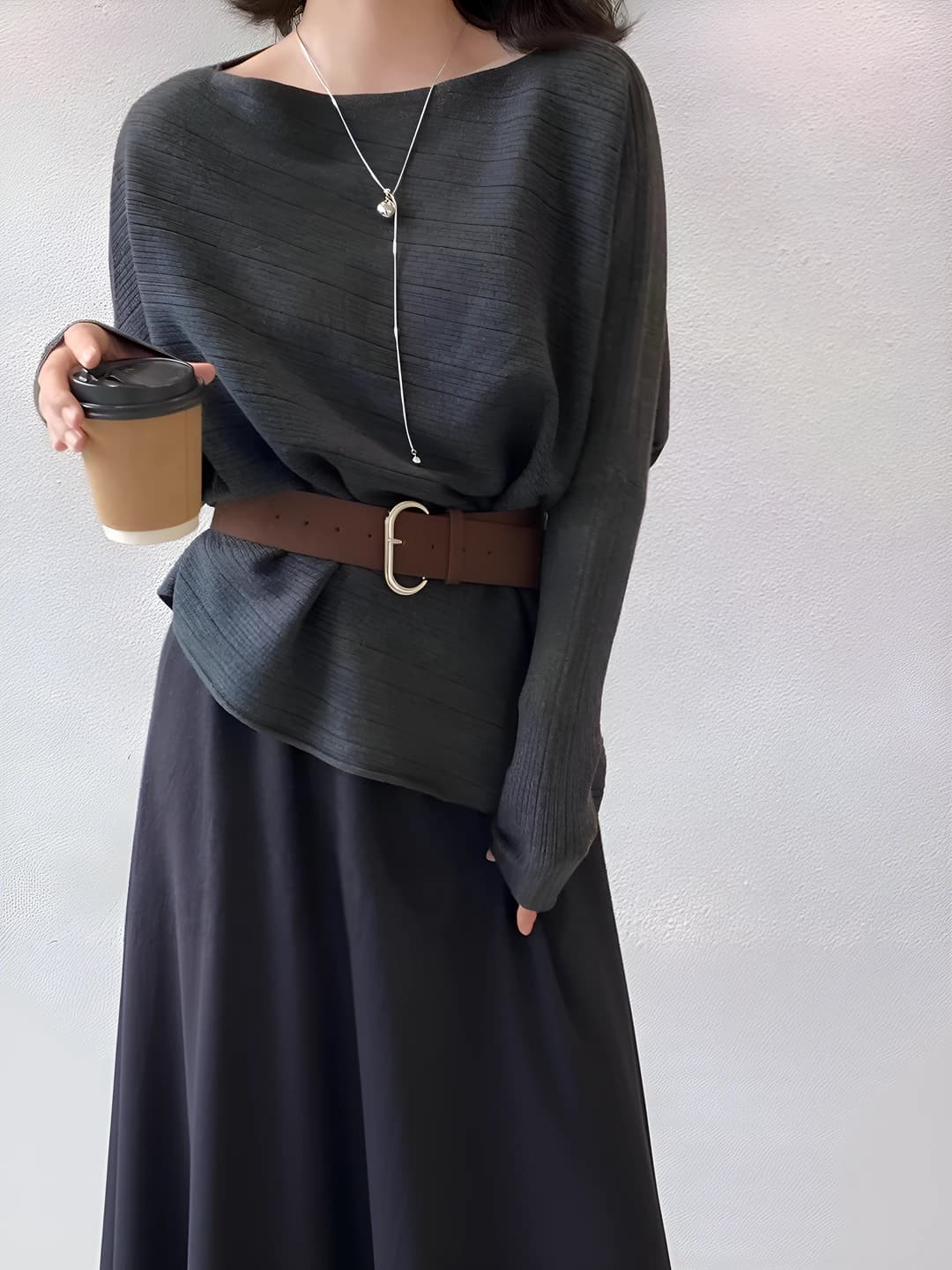 Dark grey [No belt]