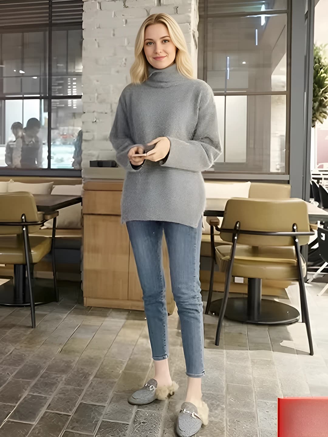 Retro Blue Pants