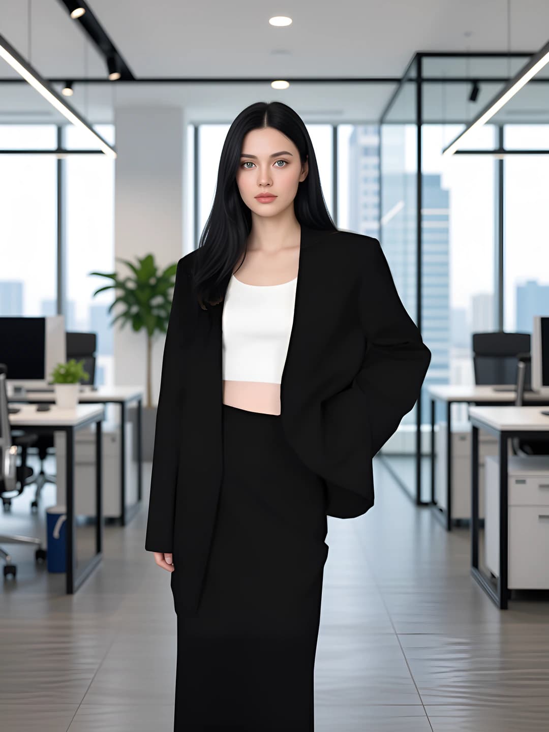Black suit