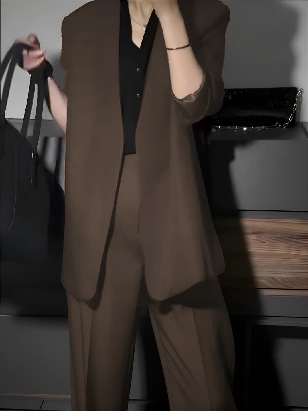 Coffee brown set