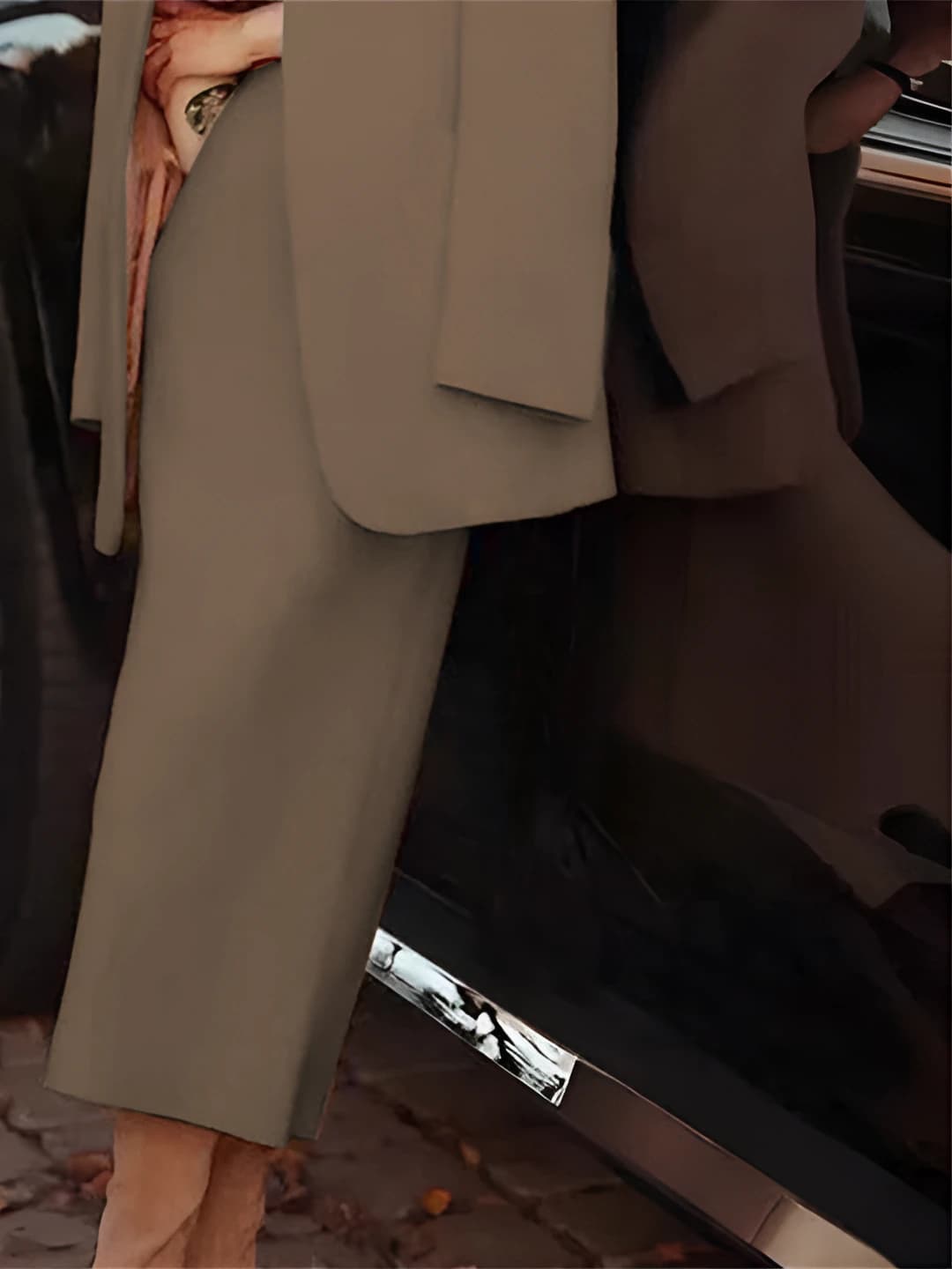 Khaki skirt