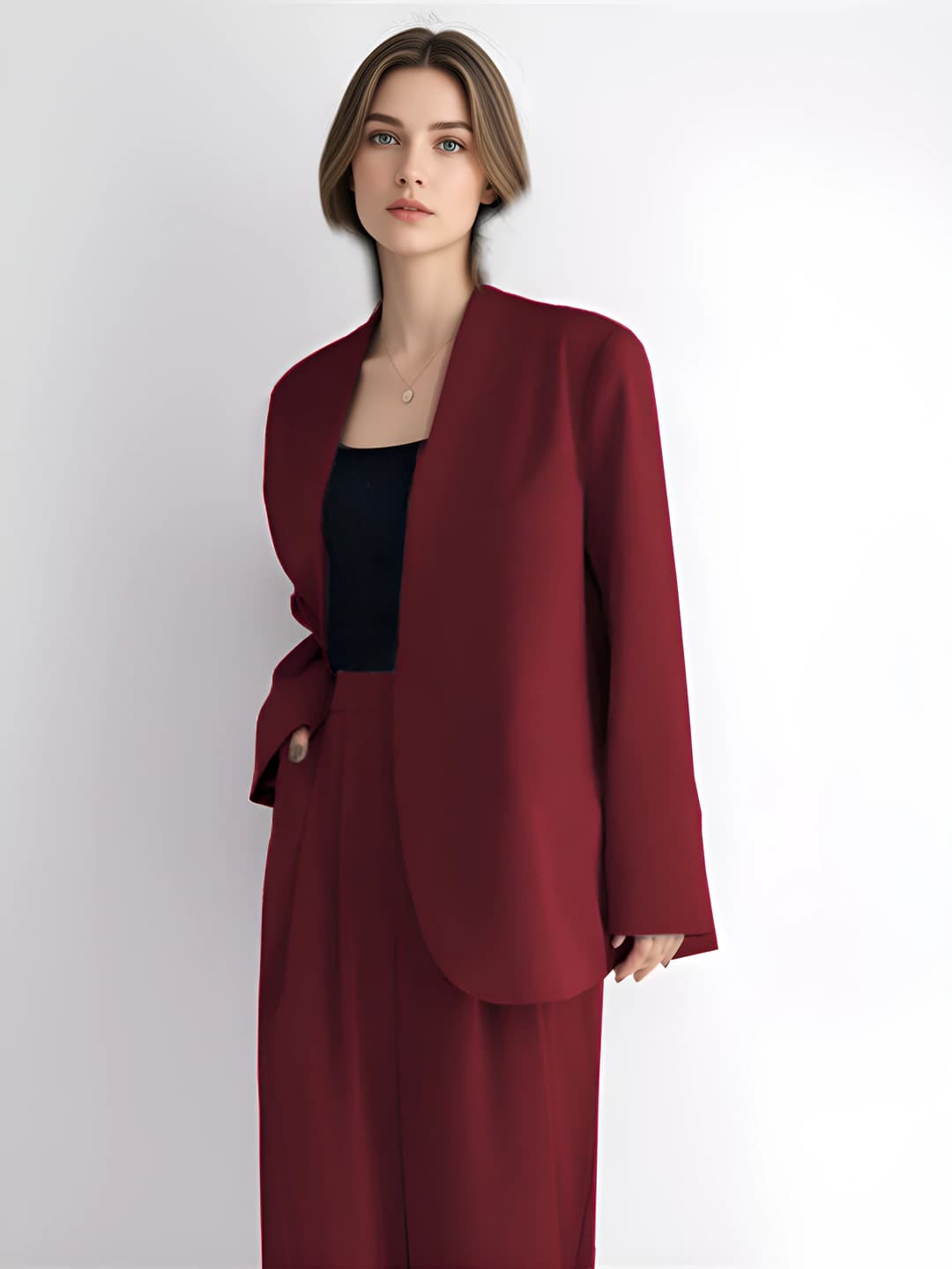 Bordo [shim+ko'ylak]