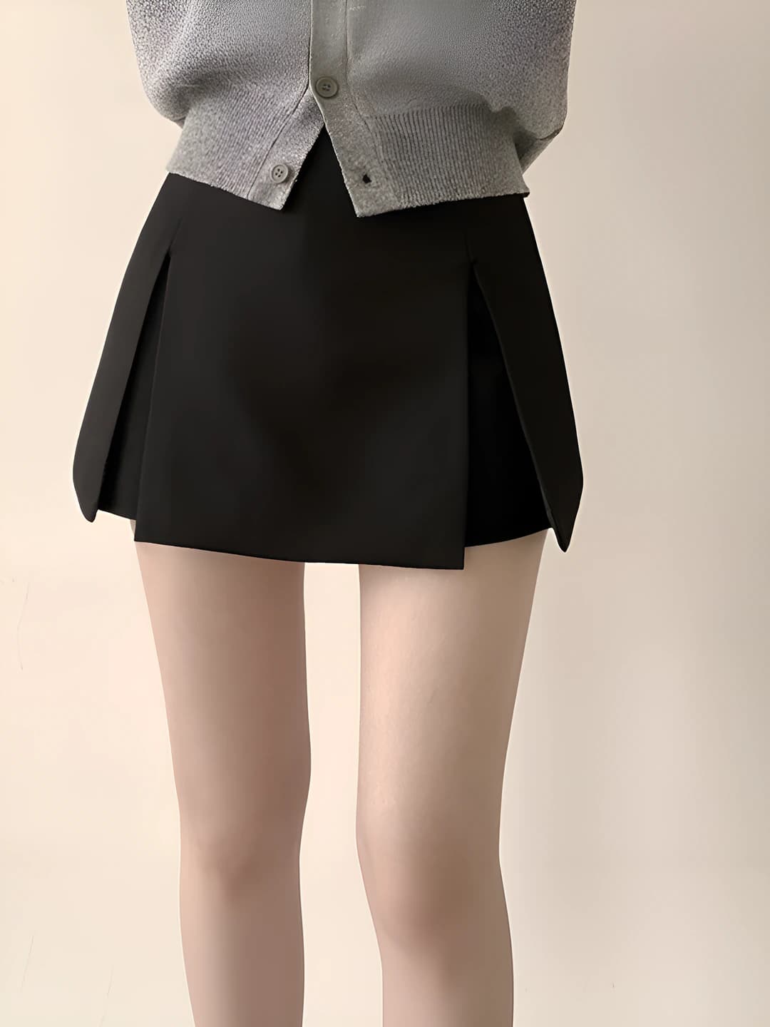 Black suit fabric