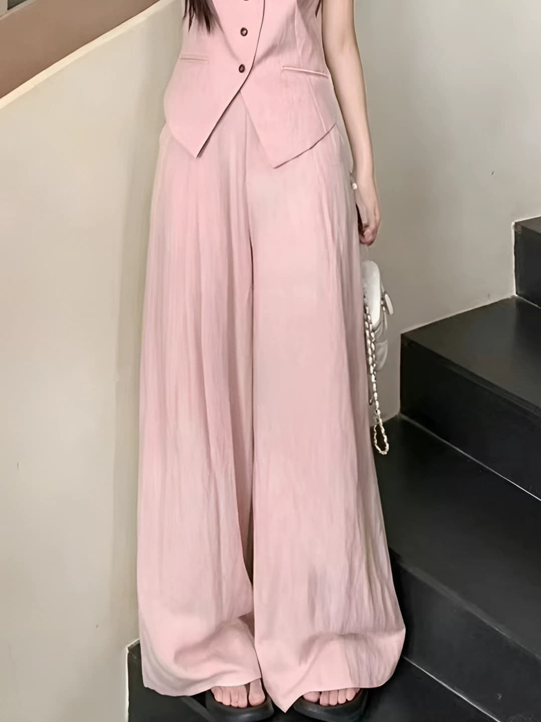 Pink — pants